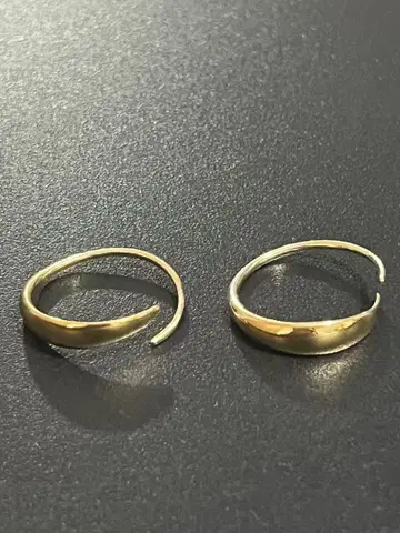 TOMWOOD 골드 귀걸이