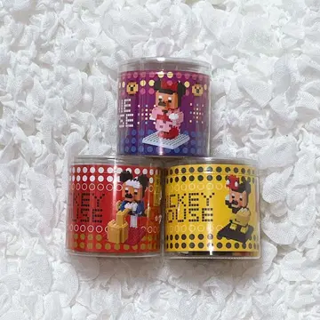 디즈니 나노 블록 3개 세트