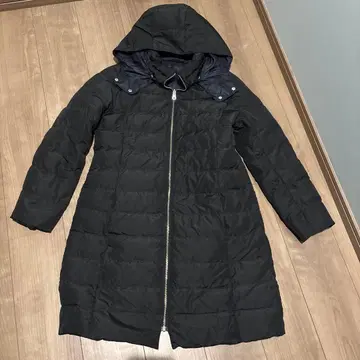 로페피크닉 리버서블 다운 코트 블랙 네이비