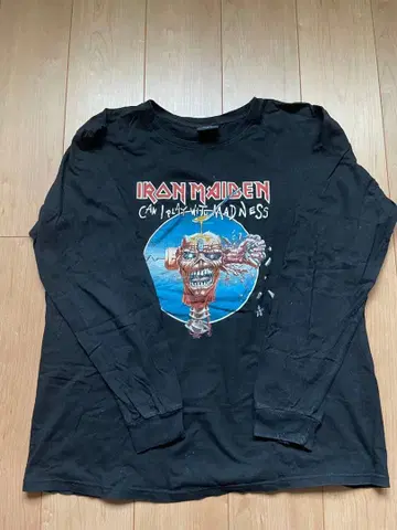 구제 아이언 메이든 밴드 티셔츠