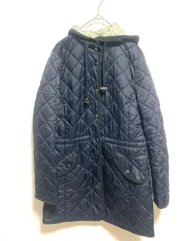 [ Aylesbury 앨리스발리 ] 네이비 퀼팅 자켓 9호 M