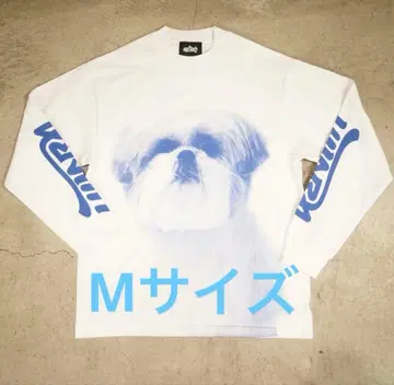[ M 사이즈 ] 롱T 미우라 준 x 모코조 긴팔 티셔츠
