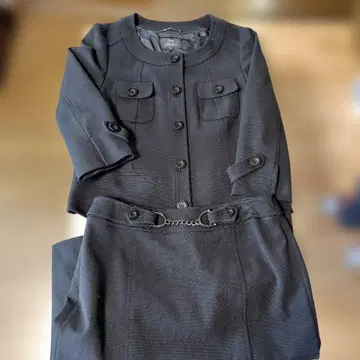 23구 네이비 자켓 스커트 세트 48