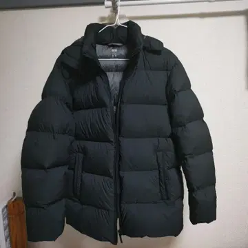 NANODESIGN 블랙 다운 자켓 M