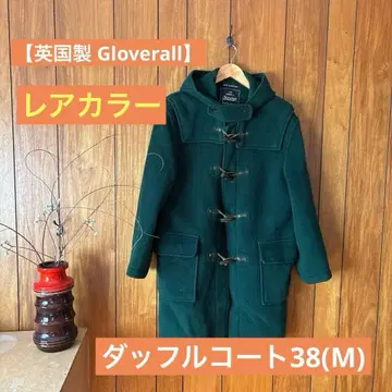 [ 영국제 Gloverall ] 포레스트 그린 더플 코트 90년대 M