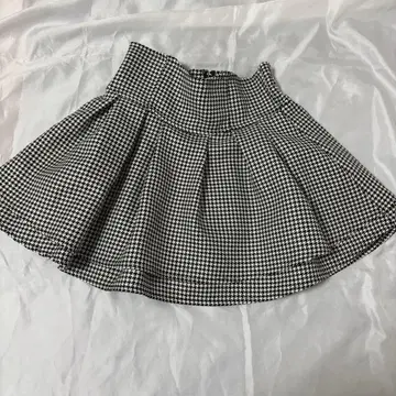 미셸 마카롱 슬림 레그가 되는 스커트 하운드투스 체크 패턴 M