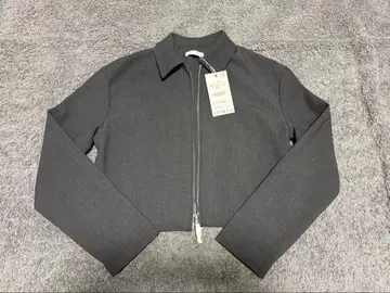 ZARA 자라 차콜 그레이 자켓 블루종 S 그레이