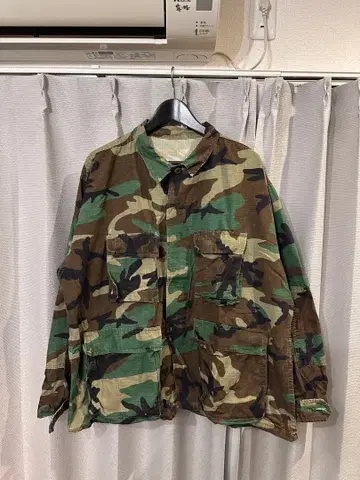 [구제 의류][카모] 카모플라쥬 밀리터리 자켓 코튼 혼방