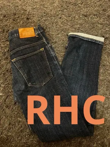 RHC 론 헤르만 데님 인디고 염소 라벨