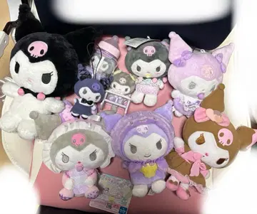 쿠로미 봉제 인형 묶음 판매 9개