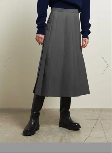 ATTISESSION 랜덤 플리츠 스커트