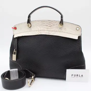 [ 새상품급 ] FURLA 파이퍼럭스 핸드백 세미 숄더백