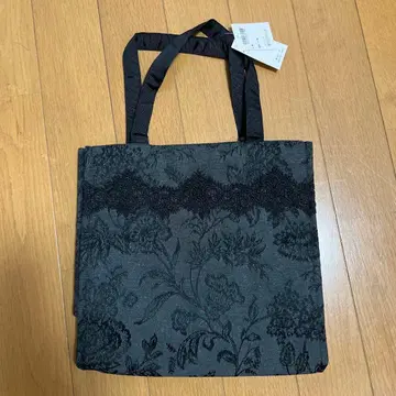 미사용 새상품 긴자와 레이스 토트백
