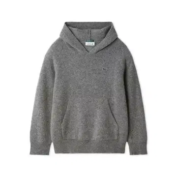 SNIDEL LACOSTE 콜라보 니트 후드티