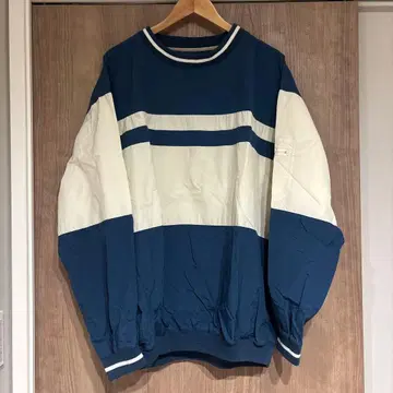 해외 구제 의류 골프 풀오버 나일론 자켓