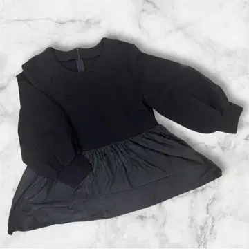 멜로즈 티아라 페플럼 상의 튜닉 블라우스