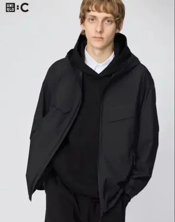 UNIQLO C 블록 테크 후드티