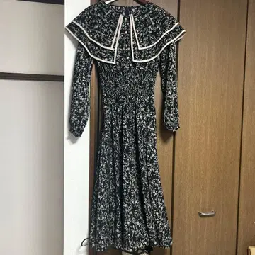 장미 패턴 원피스