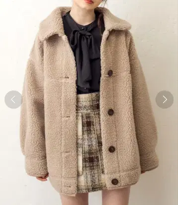 OLIVE des OLIVE 2way 보아 코트