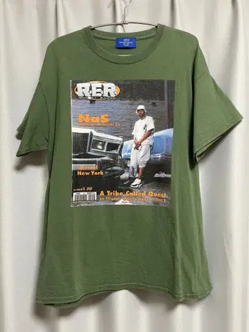 가지 프린트 T셔츠 1993년제