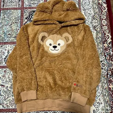 더피 플리스 후드티