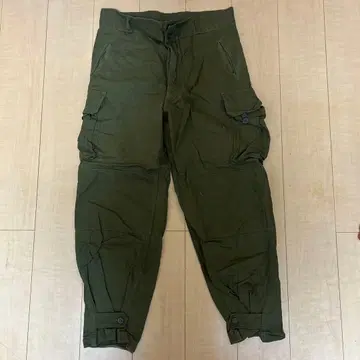 미군 ARME 카고 팬츠 46 올리브 그린