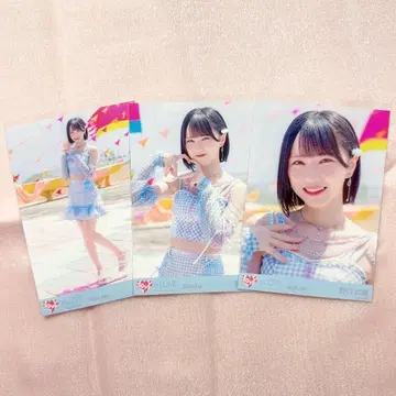 =LOVE 노구치 이오리 나츠마토페 가창 의상 브로마이드 컴프