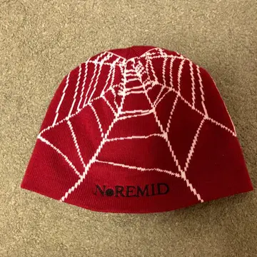 NOREMID 비니 빨간색