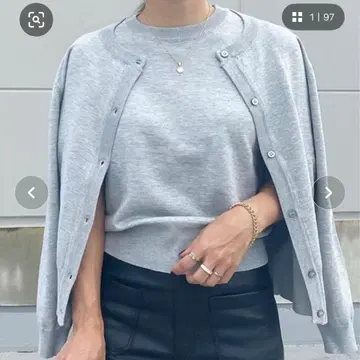 aquagarage 아쿠아 가라지 니트 앙상블