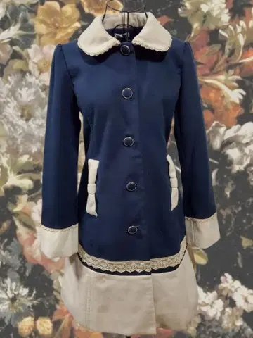 엑시즈팜 페어리 그런지 y2k 모리걸 롱 코트