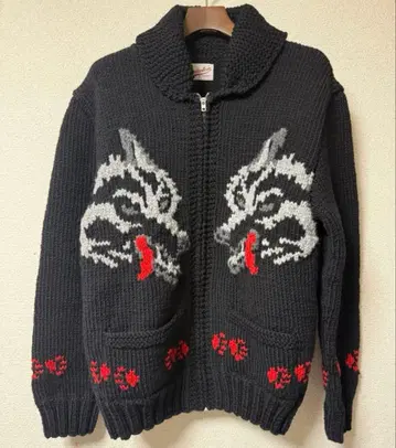 tenderloin 텐더 로인 M 사이즈 울프 카우친 울 일본제