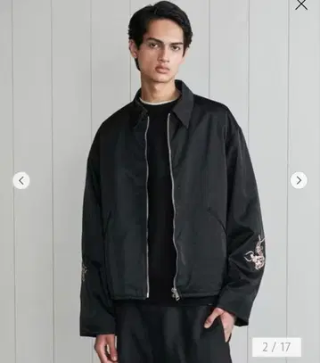 [ 컨디션 최상 ] <H> 슬리브 자수 스포츠 자켓