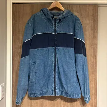Bershka 데님 후드 자켓 XL 사이즈
