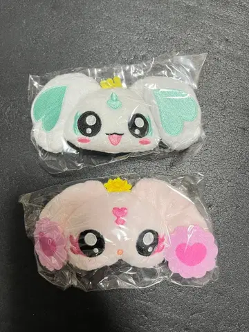 프리큐어 올스타즈 봉제 인형 클립 포룬 루룬