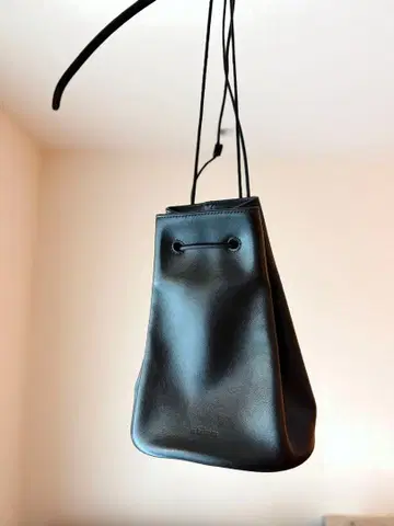 JIL SANDER 질 샌더 드로우 스트링 백 가죽