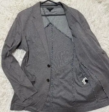 Paul Smith 언라이닝 자켓 스트레치 꽃무늬 파이핑 로고 버튼