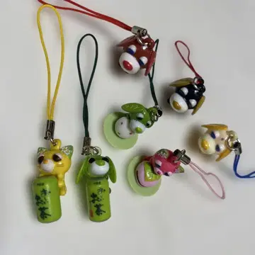 오차이누 오차네코 당시물 스트랩 7개 세트