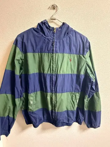 폴로 마크 스트라이프 자켓