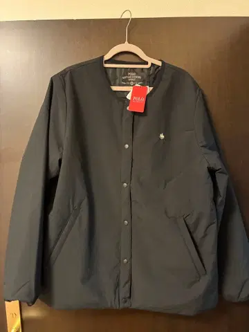 Polo 노카라 자켓 LL 블랙