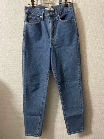 리바이스 하이웨스트 테이퍼드 27인치