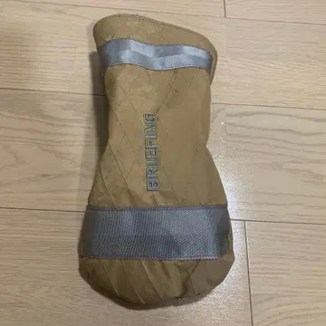 BRIEFING 드라이버용 골프헤드커버 베이지