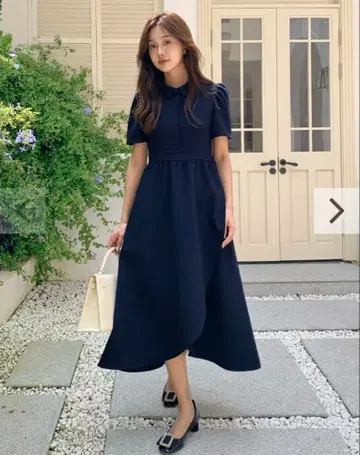 BIRTHDAY BASH 네이비 원피스