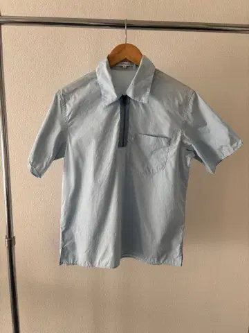 CARVEN 반팔 셔츠 37 라이트 블루