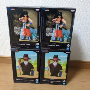 드래곤볼 프라이스 피규어 거북선인 야무치 4개 세트