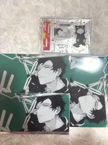 기븐 명장면 아크릴 스탠드 마스크 케이스 야기 겐준 4종 세트