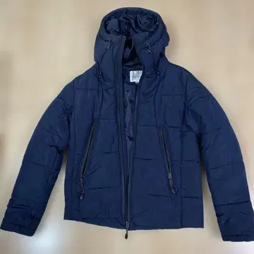 네이비 충전솜 다운 자켓 M