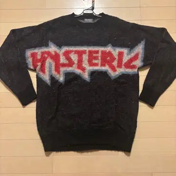 HYSTERIC GLAMOUR 로고 니트 스웨터