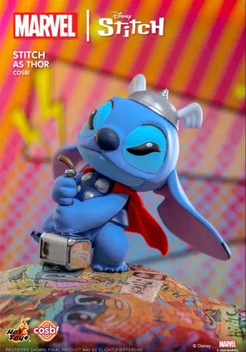 핫토이즈 스티치 marvel 마이티 피규어 코스비