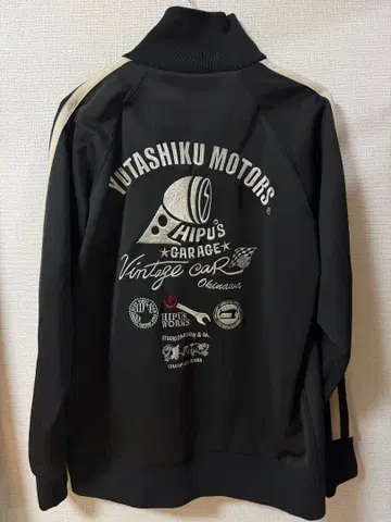 스튜디오 다치산 돼지 자수 트랙 자켓 저지 XL