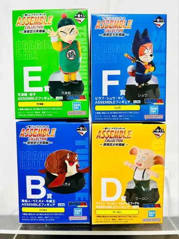 제일복권 드래곤볼 어셈블 컬렉션 4종 세트 덤 포함!!